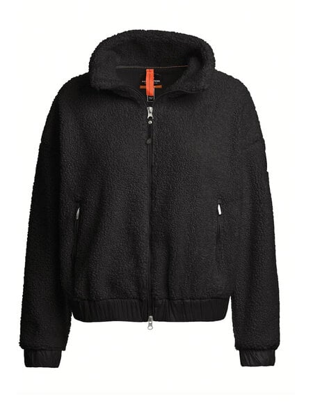 PARAJUMPERS Parajumpers Sori sweater/cardigan with zip and pockets  BLACK