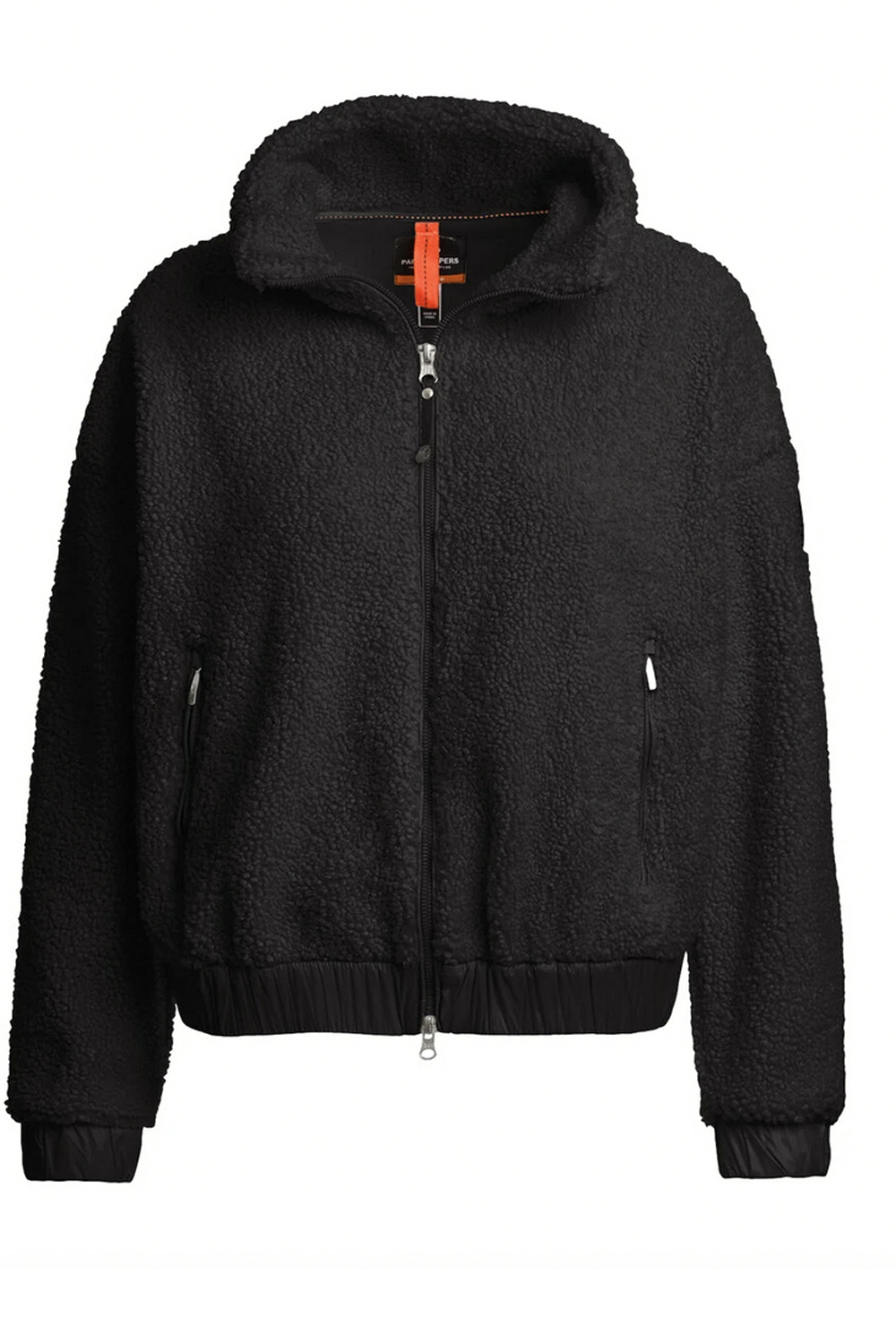 PARAJUMPERS Parajumpers Sori sweater / vest met rits en zakken  ZWART