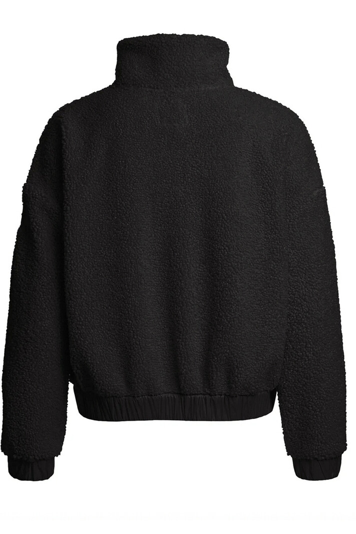 PARAJUMPERS Parajumpers Sori sweater/cardigan with zip and pockets  BLACK