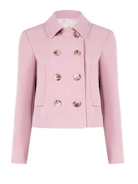 RINASCIMENTO Rinascimento short jacket with buttons mauve / PINK