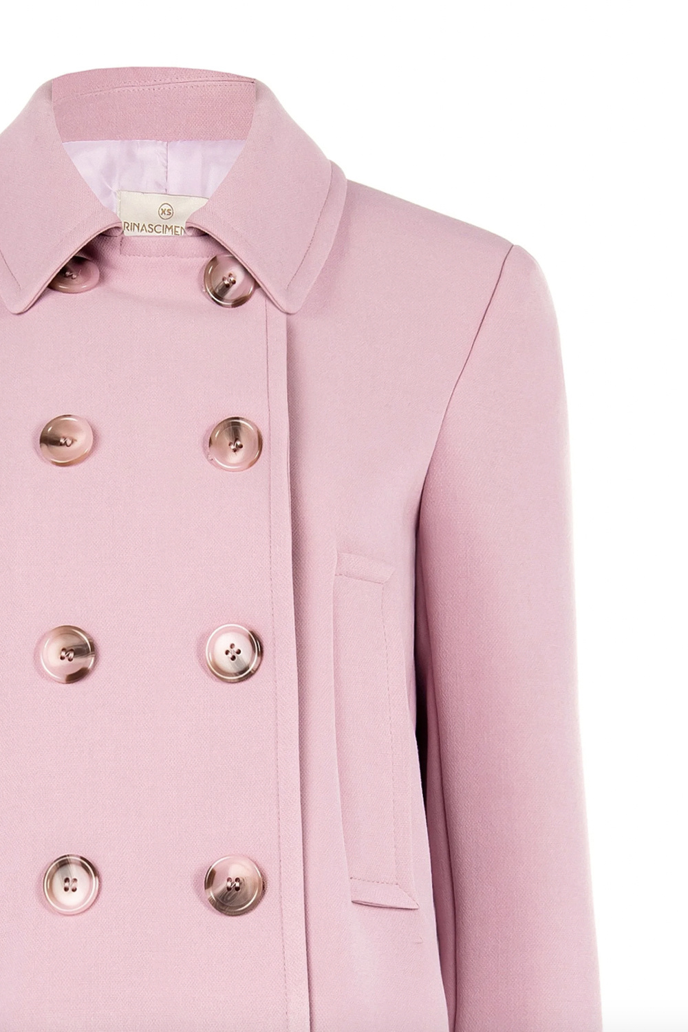 RINASCIMENTO Rinascimento short jacket with buttons mauve / PINK