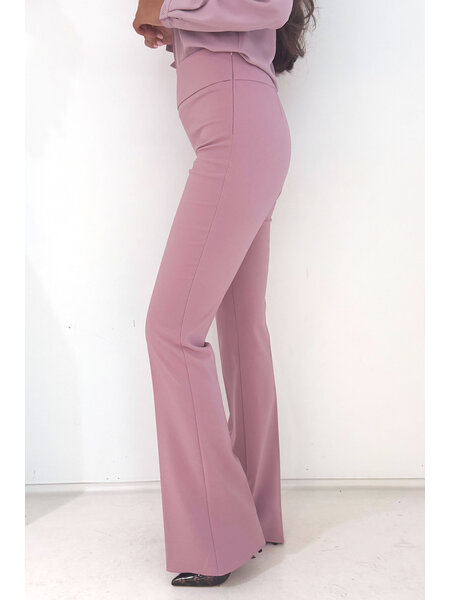 RINASCIMENTO Rinascimento wide trousers mauve / PINK