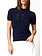 TWINSET Twinset knitted T-shirt with embroidered logo DARK BLUE