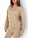 PATRIZIA PEPE Patrizia Pepe sweatshirt/jumper with logo print BEIGE