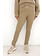 PATRIZIA PEPE Patrizia pepe slim fit broek met logo rits BEIGE