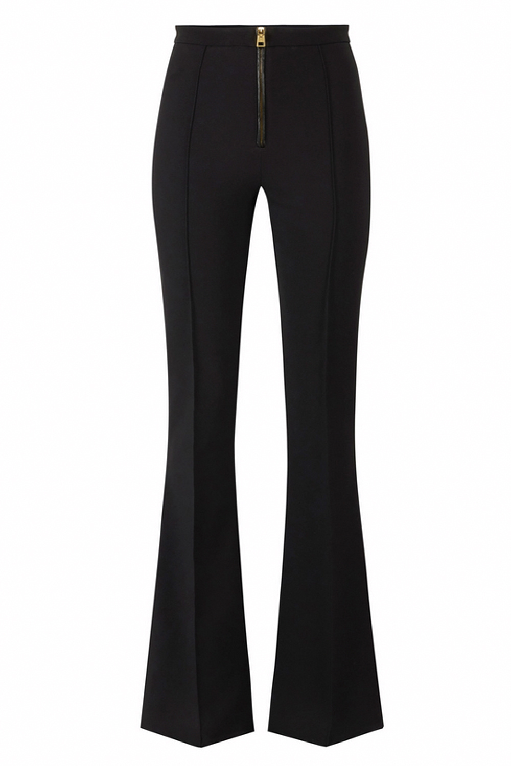 ELISABETTA FRANCHI Elisabetta Franchi flared trousers with zip at the front nero / BLACK