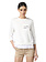 ELISABETTA FRANCHI Elisabetta Franchi knitted top with blouse with gold buttons ivory / Cream