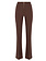 ELISABETTA FRANCHI Elisabetta Franchi flared trousers with front zip coffee / BROWN