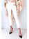 RINASCIMENTO Rinascimento trousers / trousers with narrow legs, cream white / CREAM