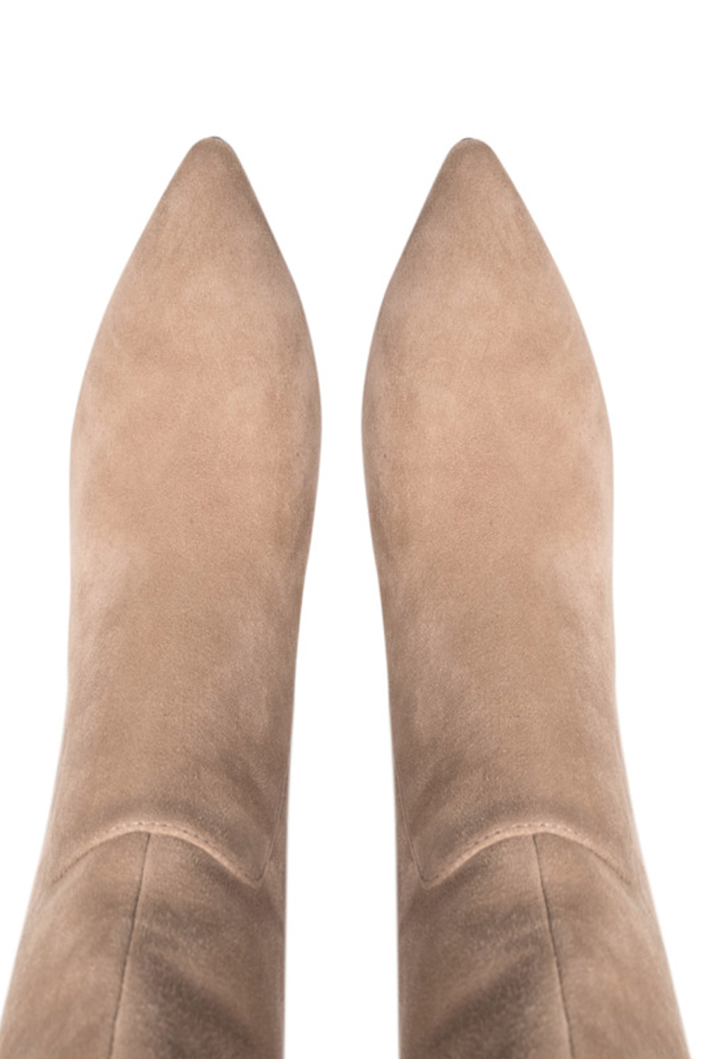 TWINSET Twinset laarzen met hak light sand / BEIGE