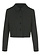 LUISA SPAGNOLI Luisa Spagnoli Sagri korte jas / blazer met zwarte lak knopen ZWART