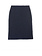 LUISA SPAGNOLI Luisa Spagnoli Minerbe wollen midi rok DONKER BLAUW