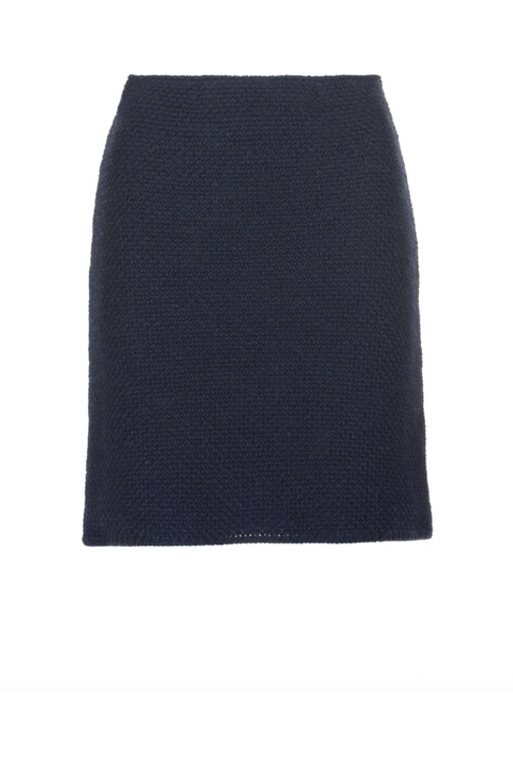 LUISA SPAGNOLI Luisa Spagnoli Minerbe wollen midi rok DONKER BLAUW