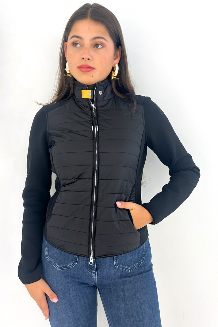 PARAJUMPERS Parajumpers Danette Hybrid Olivia jacket woman ZWART
