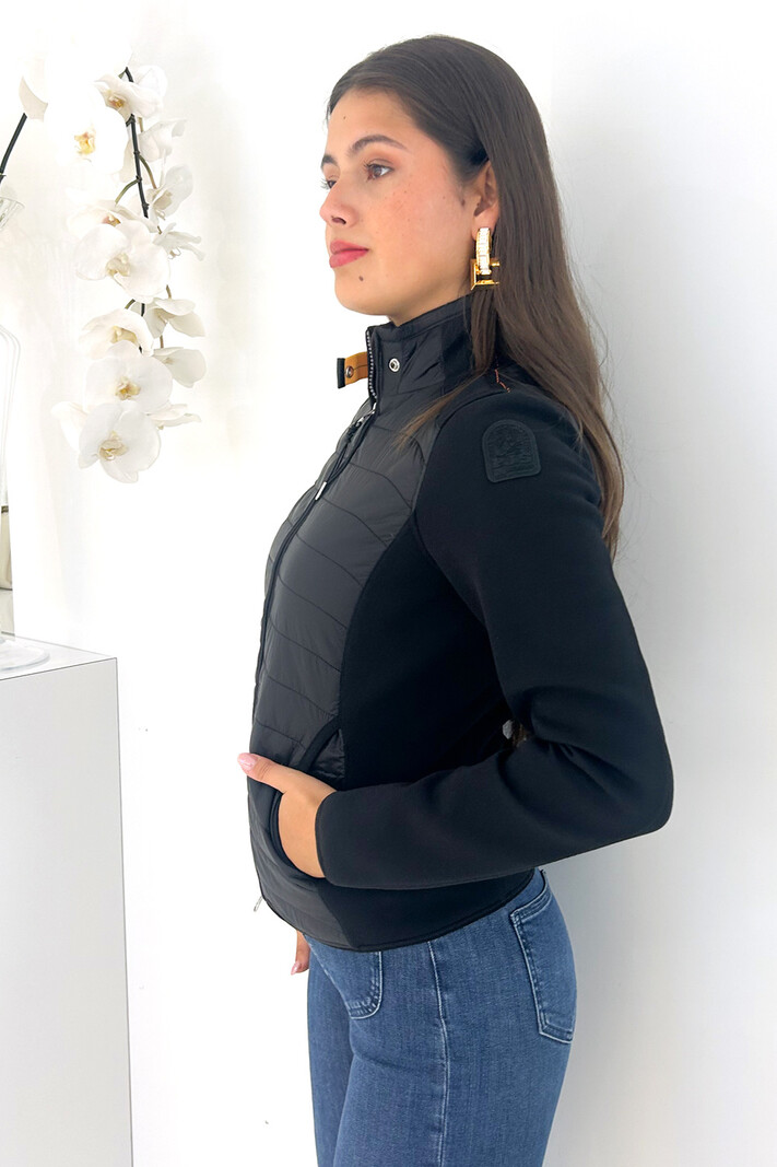 PARAJUMPERS Parajumpers Danette Hybrid Olivia jacket woman ZWART
