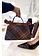 RINASCIMENTO Rinascimento crossbody tas in ruitjesprint BRUIN