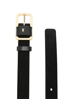 ELISABETTA FRANCHI Elisabetta Franchi riem met gesp ZWART