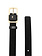 ELISABETTA FRANCHI Elisabetta Franchi riem met gesp ZWART