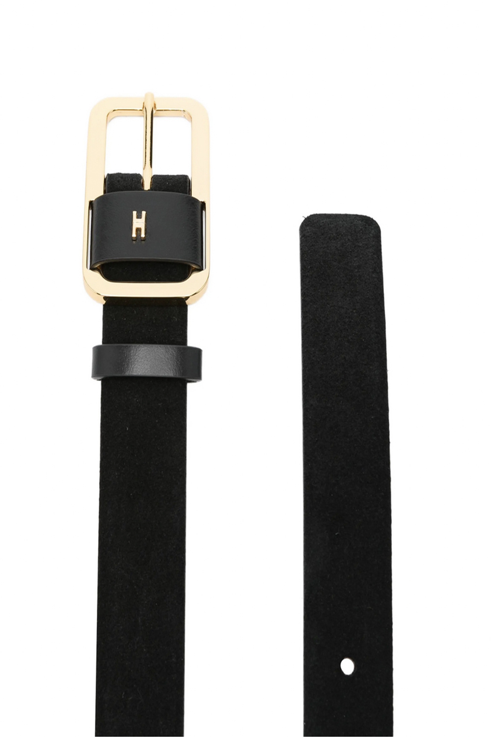 ELISABETTA FRANCHI Elisabetta Franchi belt with buckle BLACK