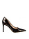 RINASCIMENTO Rinascimento lak pump in animal print zwart  met BRUIN