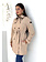 PEUTEREY Peuterey Trench coat with belt and logo on sleeve BEIGE