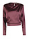 RINASCIMENTO Rinascimento blouse in satin look BORDEAUX RED