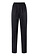 ELISABETTA FRANCHI Elisabetta Franchi satin trousers with elasticated waistband and subtle all-over logo BLACK
