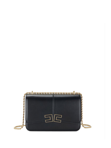 ELISABETTA FRANCHI Elisabetta Franchi shoulder bag / bag with logo detail BLACK