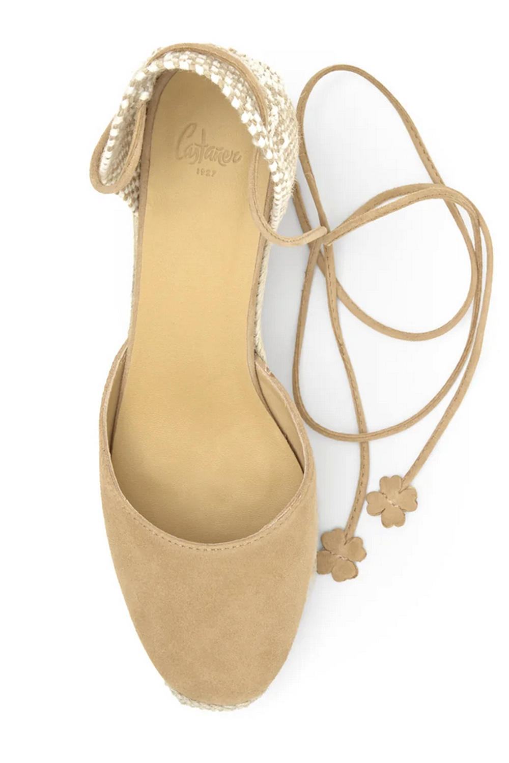 CASTANER Castaner espadrilles Carina suede BEIGE