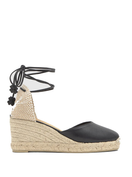 CASTANER Castaner espadrilles Carina Negro leer ZWART