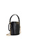 ELISABETTA FRANCHI Elisabetta Franchi Bucket bag / handbag with logo details BLACK