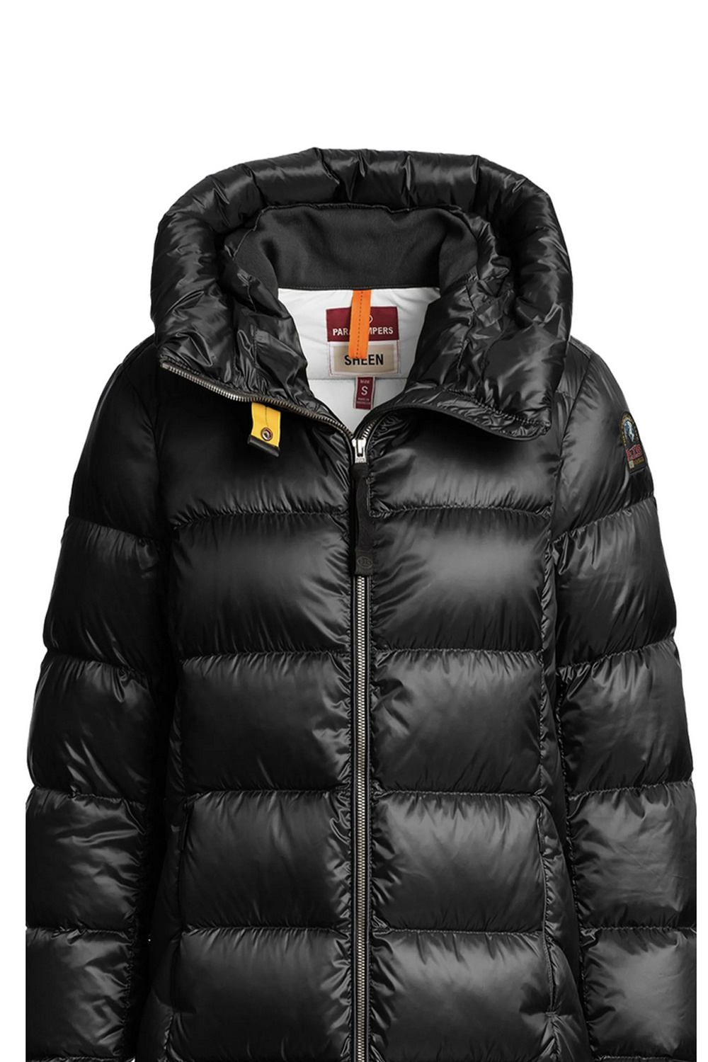 PARAJUMPERS Parajumpers LEAH down winter coat with hood BLACK