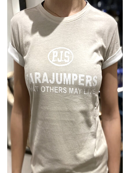 PARAJUMPERS Parajumpers Spray Tee Woman BEIGE