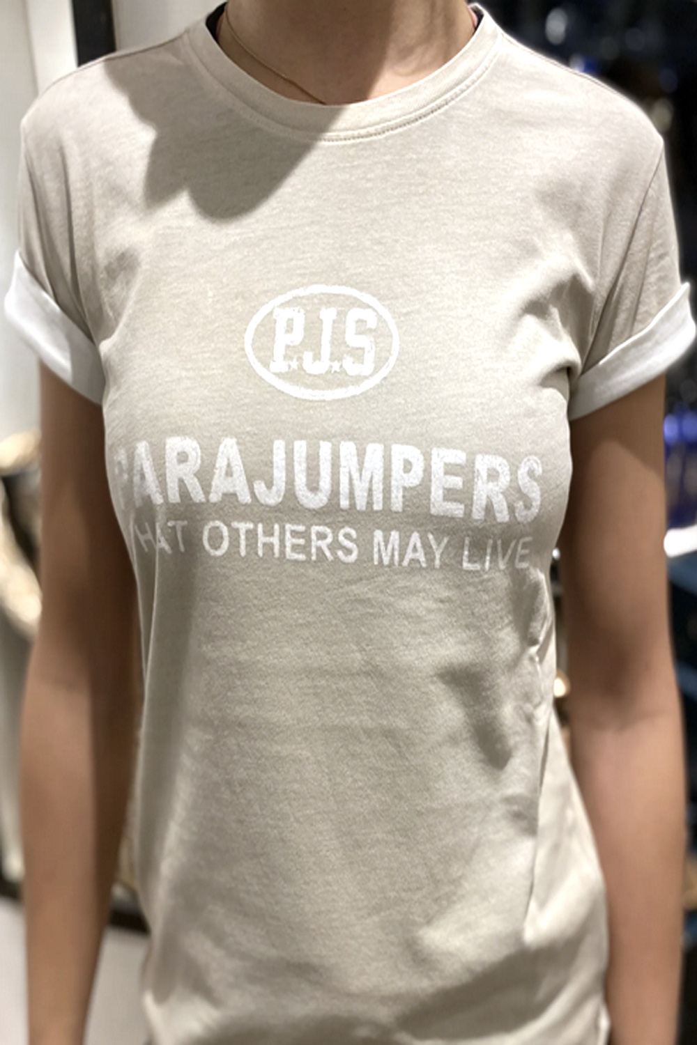 PARAJUMPERS Parajumpers Spray Tee Woman BEIGE