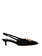 ELISABETTA FRANCHI Elisabetta Franchi  Slingbacks / kitten heels  suede with logo nero / BLACK