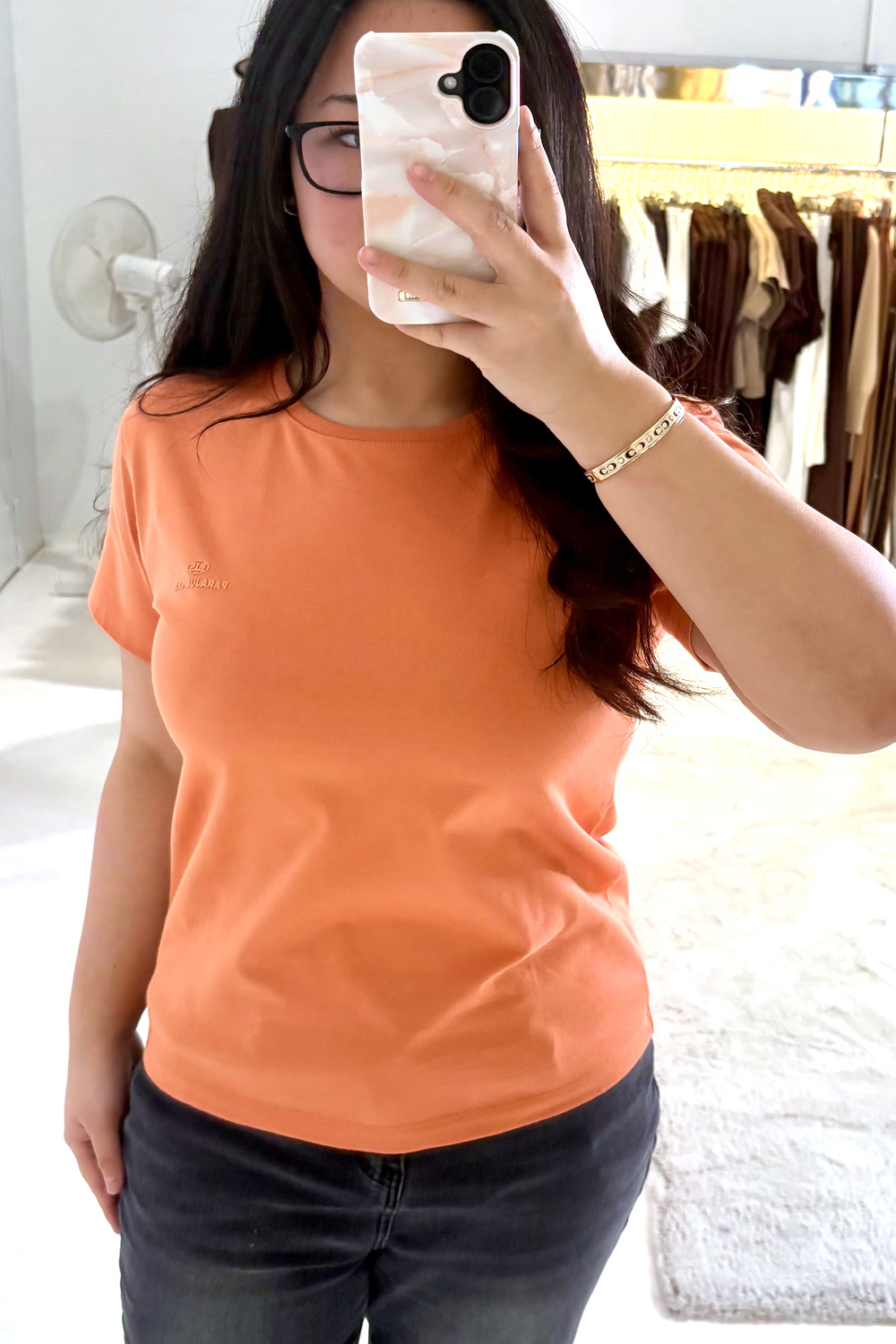 PARAJUMPERS Parajumpers Easy Tee T-shirt woman ORANGE