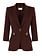 ELISABETTA FRANCHI Elisabetta Franchi blazer with double logo detail cocoa/ BROWN