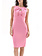 RINASCIMENTO Rinascimento dress with bow PINK