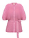 TWINSET Twinset blouse met ceintuur van stof ROZE