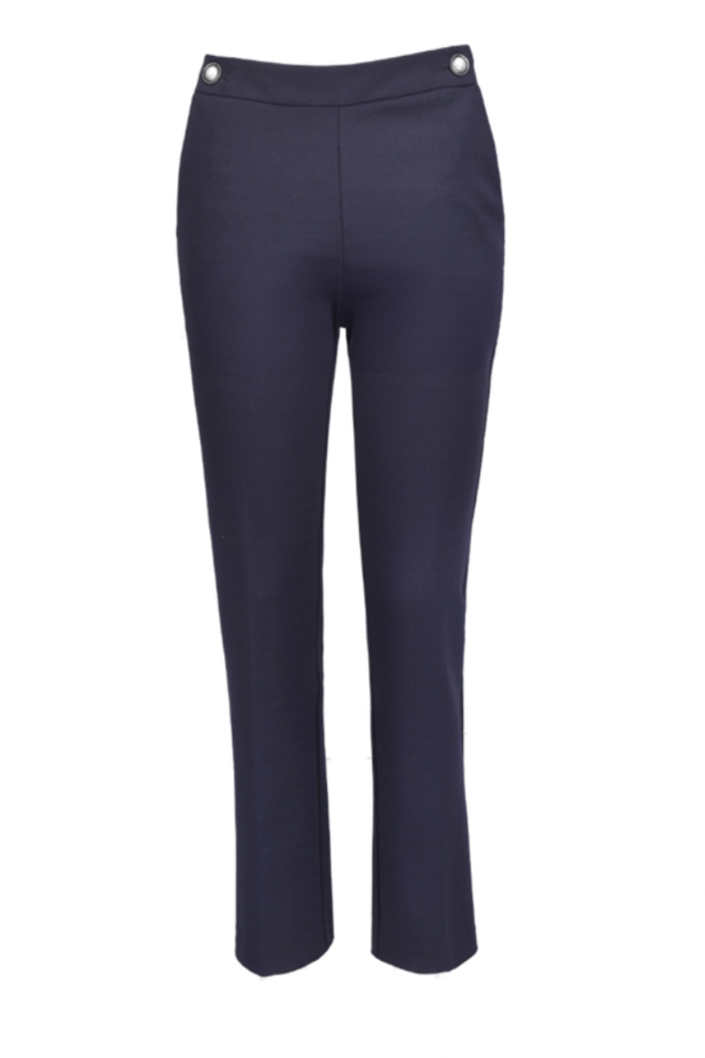 TWINSET Twinset pantalon rechte pijp met parel detail ZWART