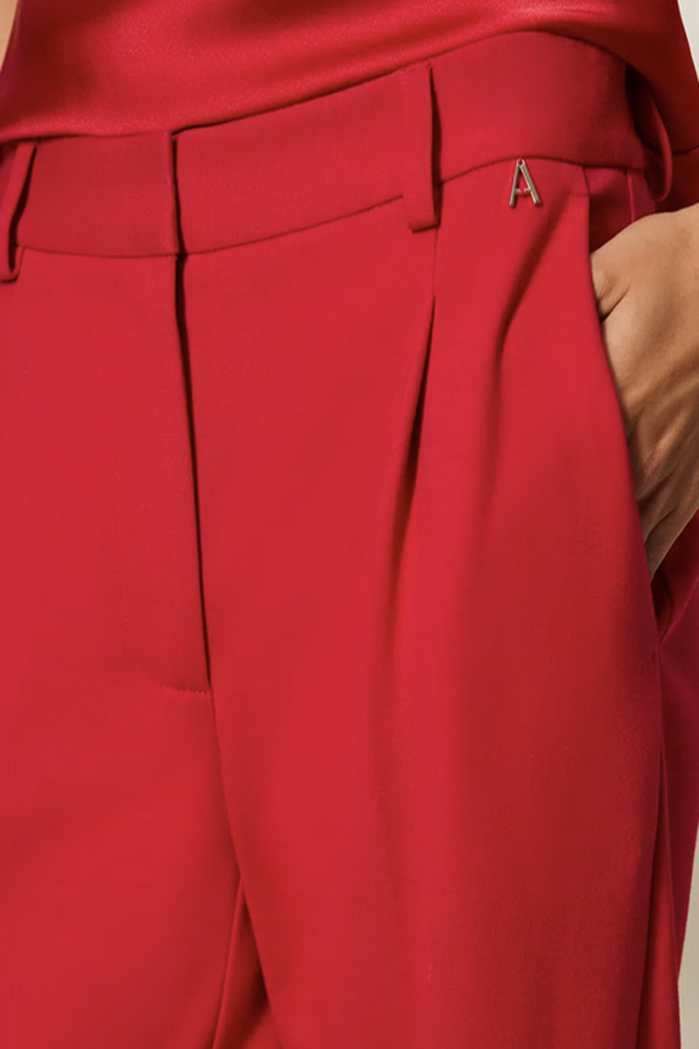 TWINSET Twinset rechte pantalon magenta ROZE / ROOD