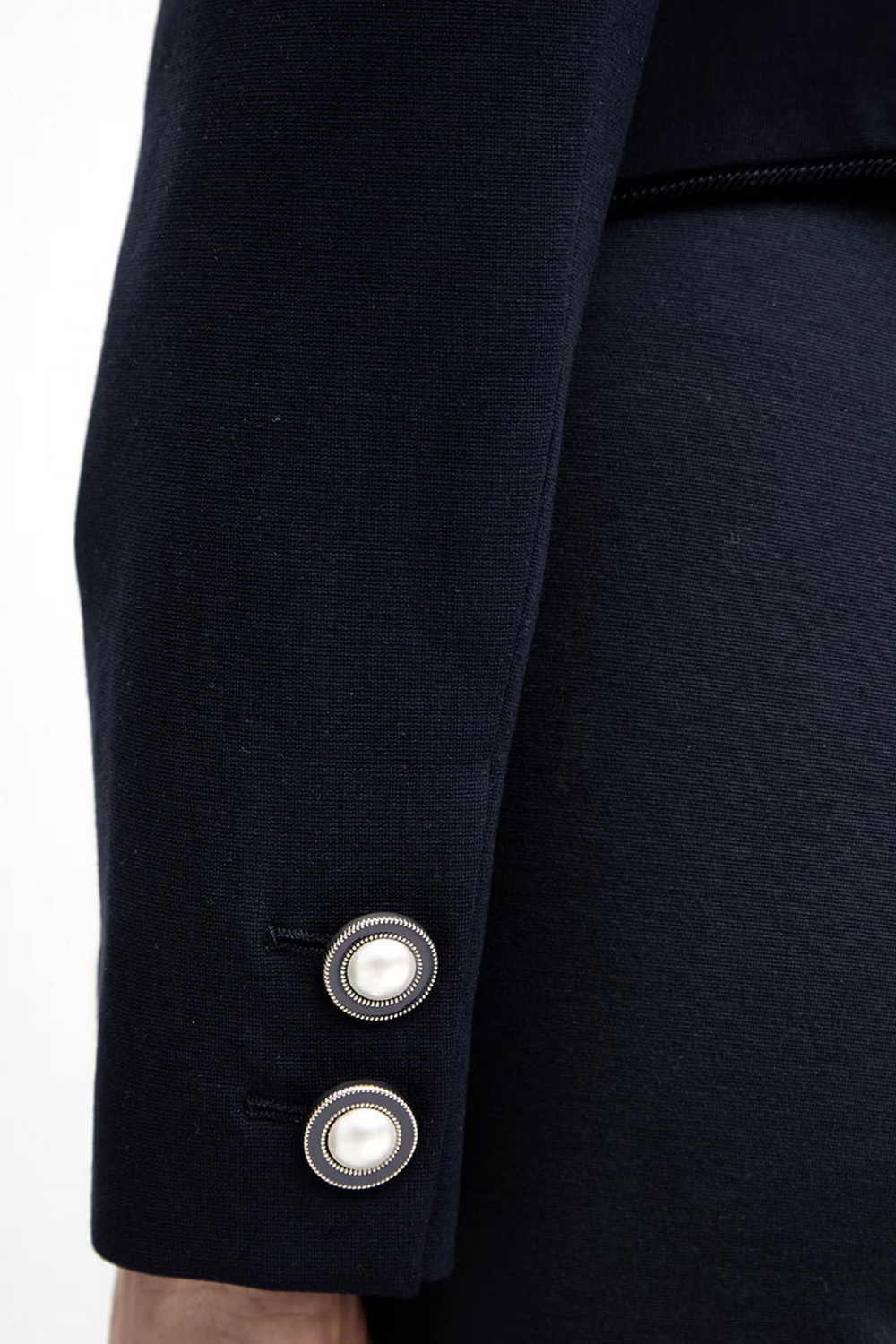 TWINSET Twinset Blazer jas met dubbele rij knopen DONKER BLAUW