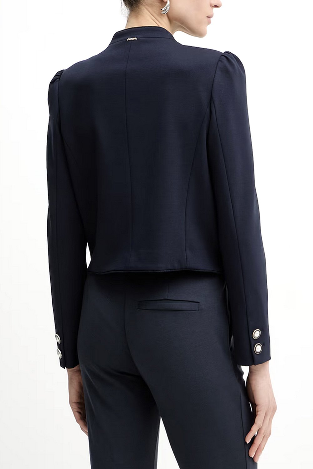 TWINSET Twinset Blazer jas met dubbele rij knopen DONKER BLAUW