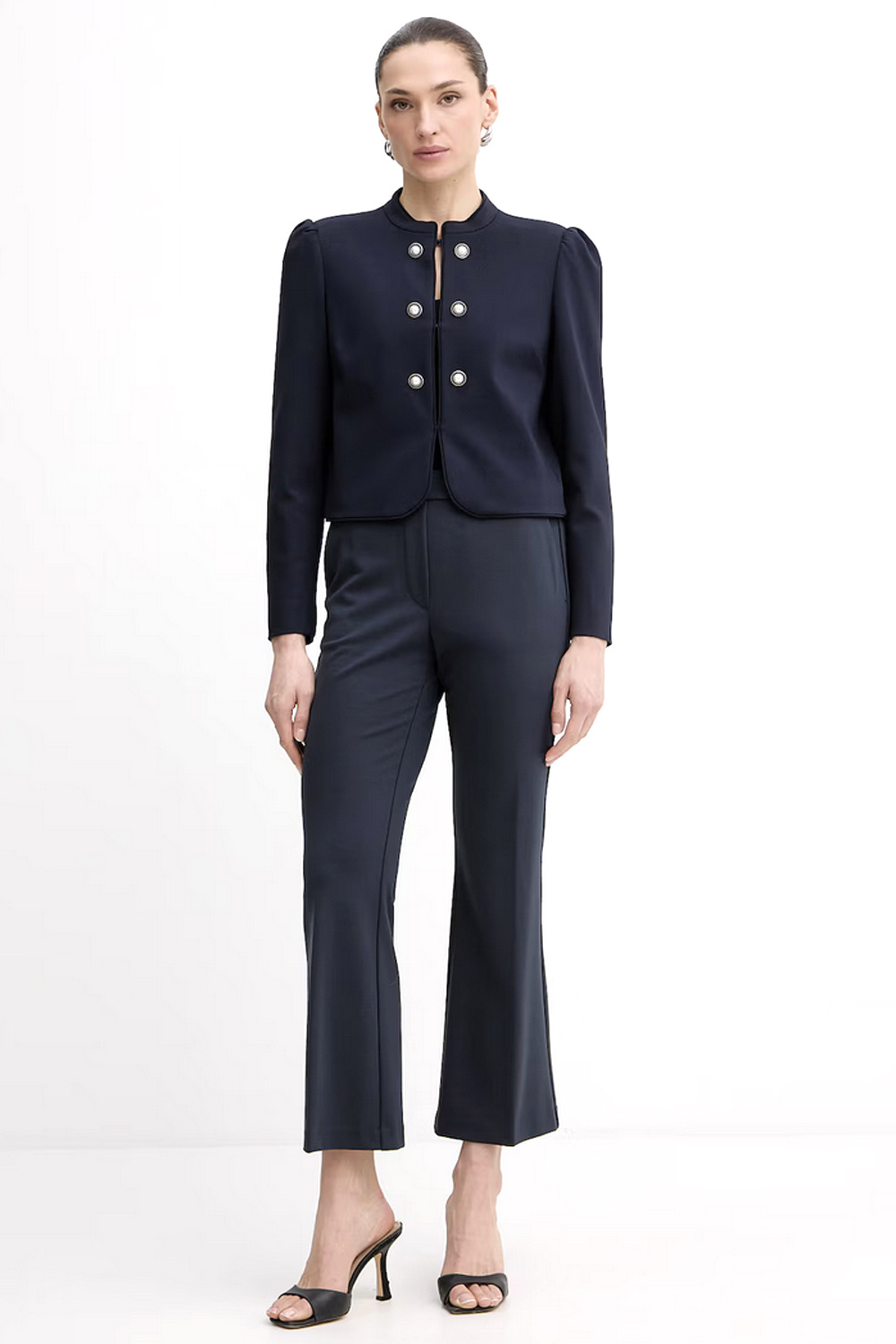 TWINSET Twinset Blazer jas met dubbele rij knopen DONKER BLAUW