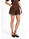 TWINSET Twinset shorts with belt BROWN