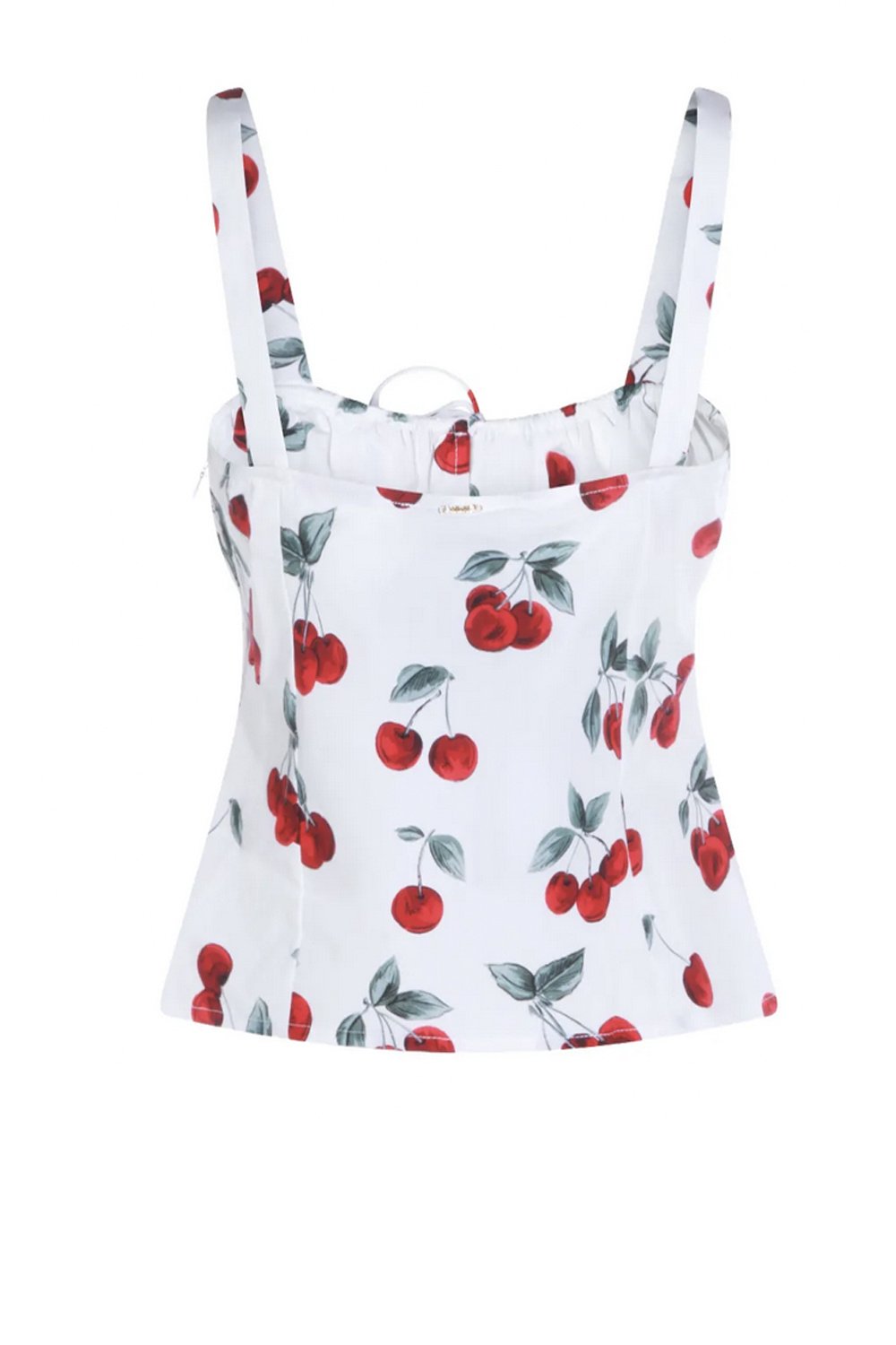 TWINSET Twinset top  Cherry-print   WHITE
