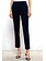 TWINSET Twinset pantalon met elastiekband achterzije donker BLAUW