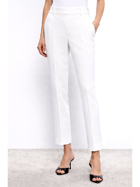 TWINSET Twinset pantalon met elastiekband achterzije WIT