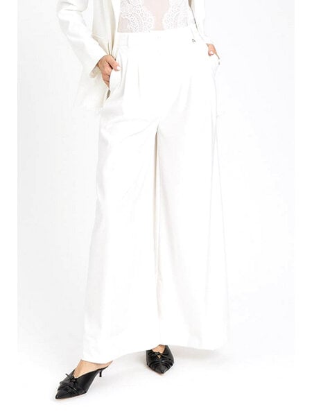TWINSET Twinset wide-leg trousers WHITE