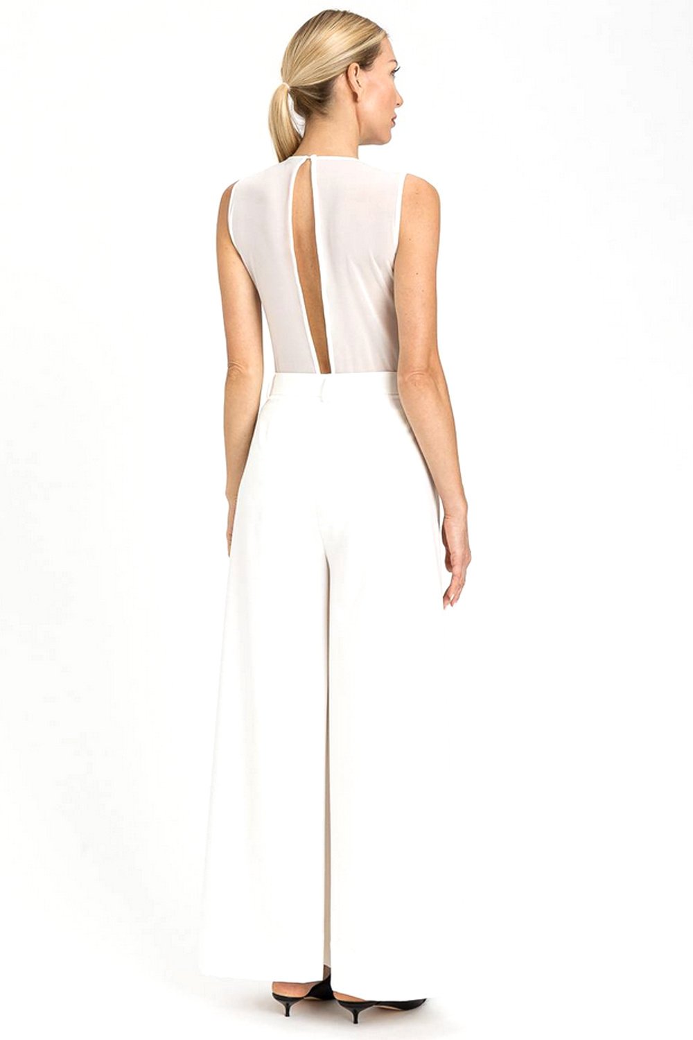 TWINSET Twinset wide-leg trousers WHITE